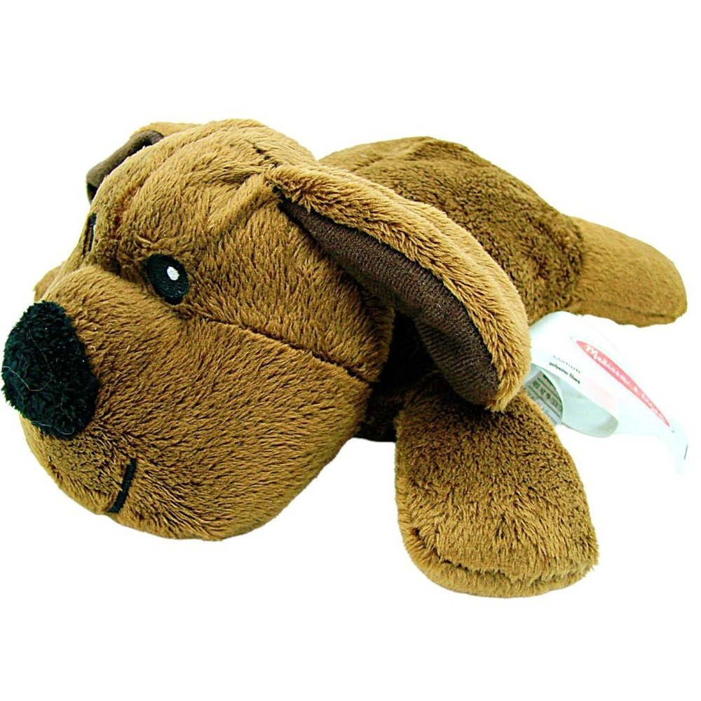 Melissa And Doug Plush Cuddle Dog Puppy Pillow Animal Stuffed Toy Brown Tan 8"